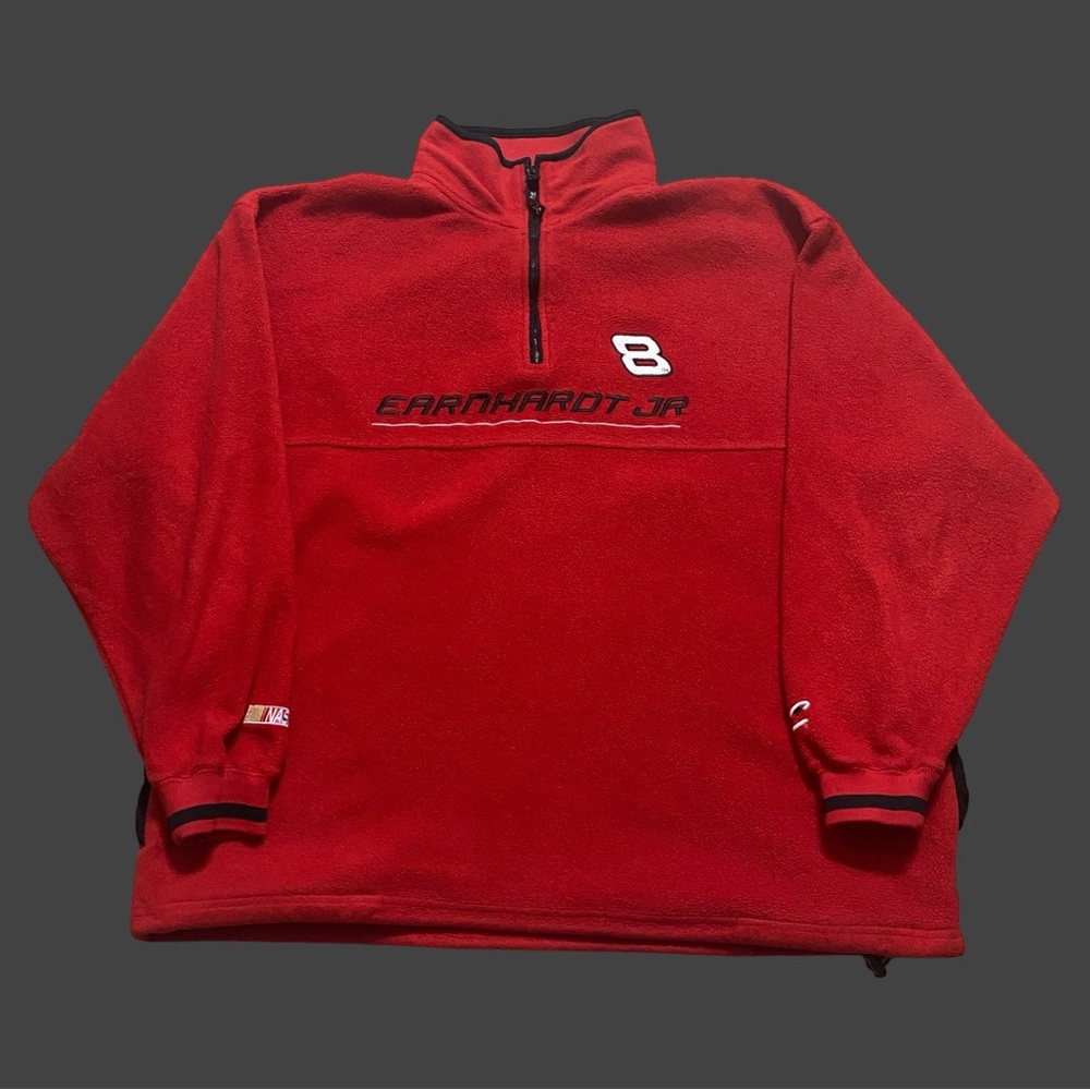 Chase Authentics Nascar Dale Earnhardt Jr 1/4 Zip Fleece
